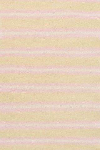 Kaschmirschal Slim Carmel Stripes Yellow Rose – gestreift | PURSCHOEN