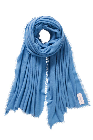 Kaschmirschal Gletscher – einfarbig, 100 % Cashmere | PURSCHOEN