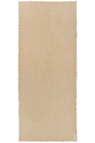 Kaschmirschal Safari Dust – einfarbig, 100 % Cashmere | PURSCHOEN