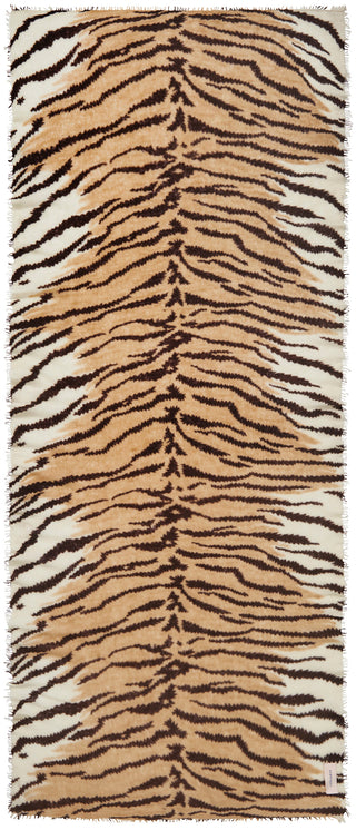 Schal tiger camel