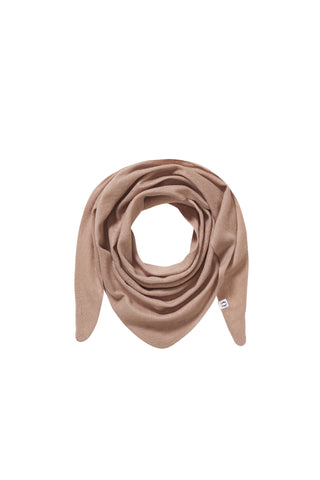 Dreieckstuch aus Kaschmir Nougat – modisches Halstuch | PURSCHOEN