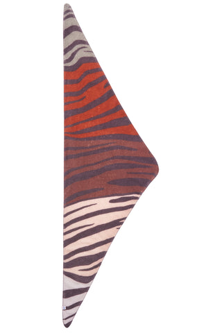 Kaschmir-Dreieckstuch Zebra Punk Autumn Brush | PURSCHOEN