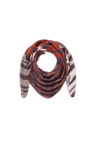 Kaschmir-Dreieckstuch Zebra Punk Autumn Brush | PURSCHOEN