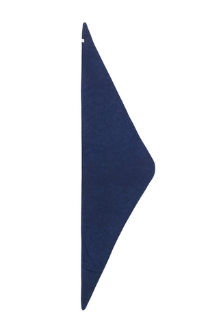 Dreieckstuch aus Kaschmir Navy Blue – modisches Halstuch | PURSCHOEN