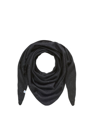 Dreieckstuch Galactic Stars Black –  Lurex Halstuch | PURSCHOEN