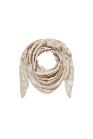 Heartbeat – Kaschmir Dreieckstuch Nougat-Natural | PURSCHOEN