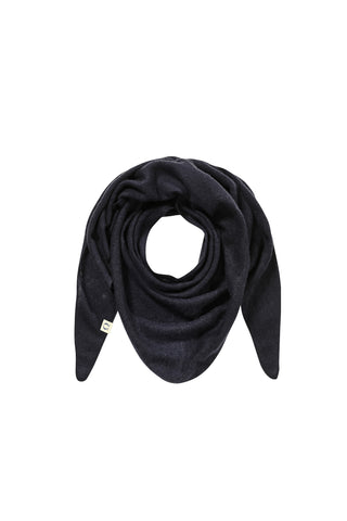 Dreieckstuch aus Kaschmir Black – modisches Halstuch | PURSCHOEN