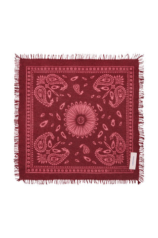 Bandana Tuch dunkelrot