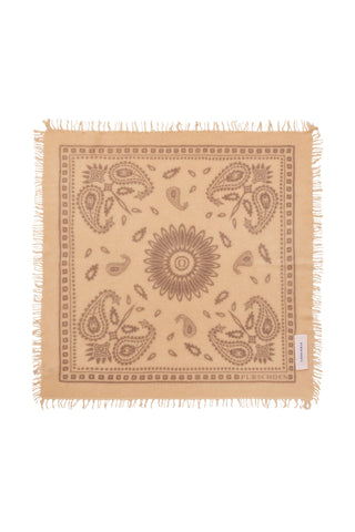 Bandana Tuch Natur Braun