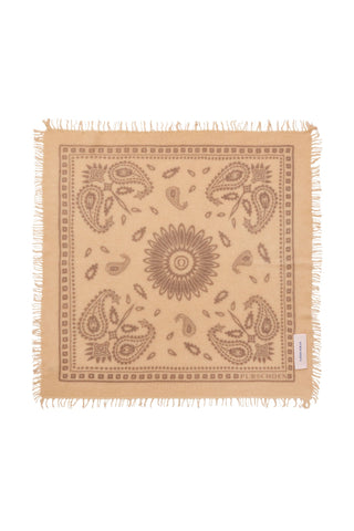 Bandana Tuch Natur Braun
