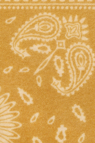 Bandana Maxi-Tuch Paisley Bloom Puder Olive Natural | PURSCHOEN