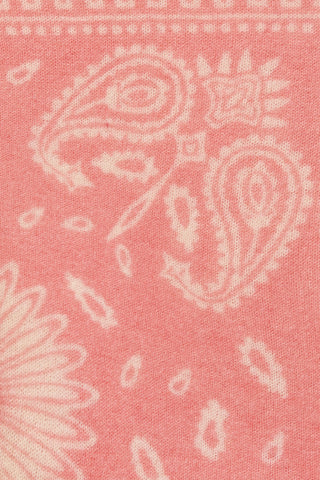 Bandana-Tuch Paisley Bloom Bubble Gum White | PURSCHOEN