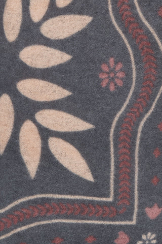 Felt-Bandana 60 x 60 Velvet Ranch Dark Grey | PURSCHOEN