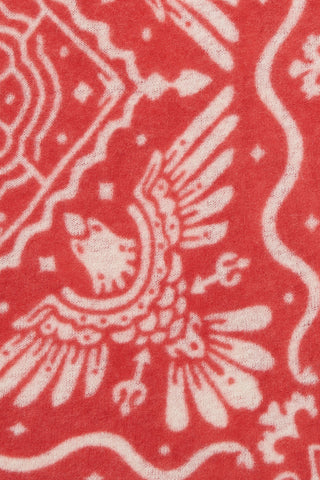 Felt-Bandana 60 x 60 Tijuana Tomato Natural | PURSCHOEN