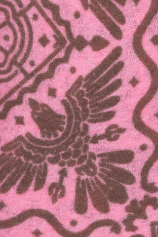 Felt-Bandana 60 x 60 Tijuana Pink Brown | PURSCHOEN