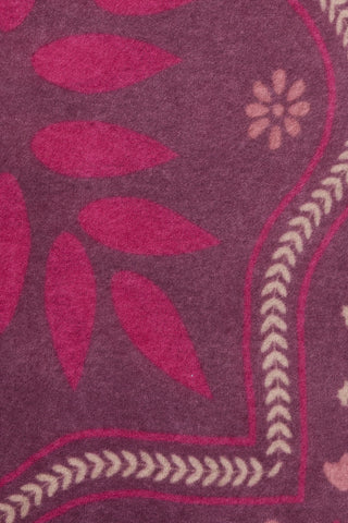 Felt Maxi-Bandana 92 x 92 Velvet Ranch Deep Purple | PURSCHOEN