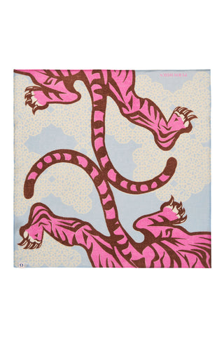 Nickituch mit Tiger Druck