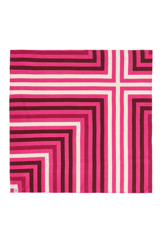 Nickituch Disco Pink-Beere aus Kaschmir – edles Halstuch | PURSCHOEN