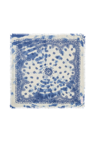 Batiktuch Blau