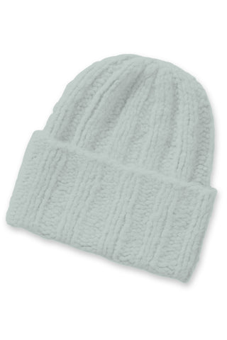 Chunky-Knit Kaschmir-Beanie Emilia schilf