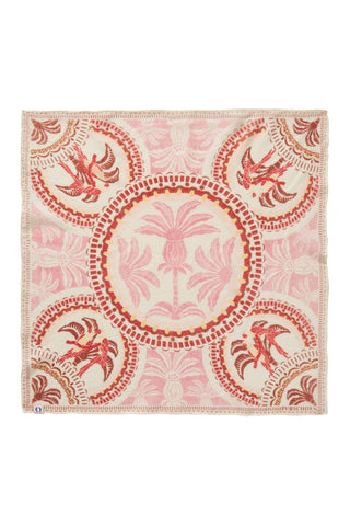 Nickituch Palm Garden Rose-Pastell – edles Halstuch & Bandana | PURSCHOEN