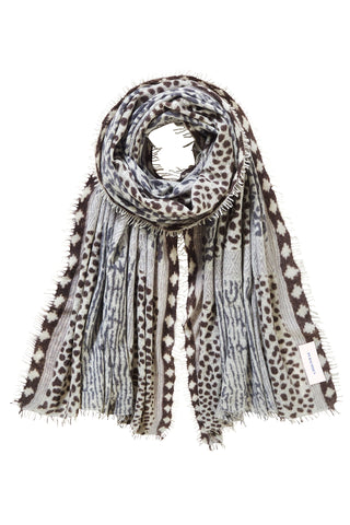 Schal savanne multi spacegrey