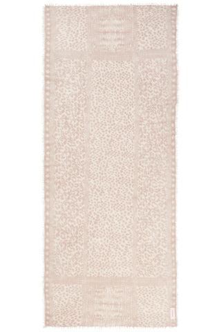 Kaschmirschal Galactic Savanne Nougat – Lurex, Cashmere | PURSCHOEN
