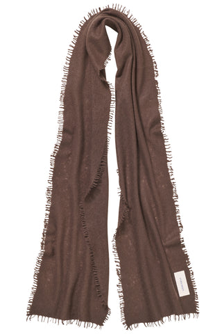 Kaschmirschal Slim Testa Moro – einfarbig 100 % Cashmere | PURSCHOEN