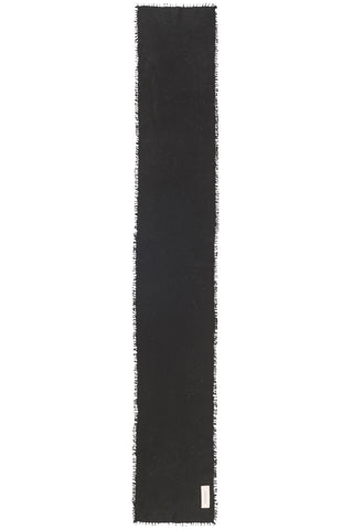 Schal schmal schwarz