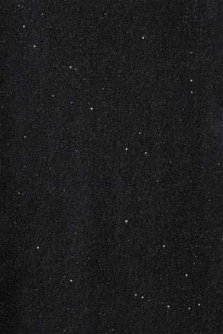 Kaschmirschal Slim Galactic Black – Lurex 100 % Cashmere | PURSCHOEN