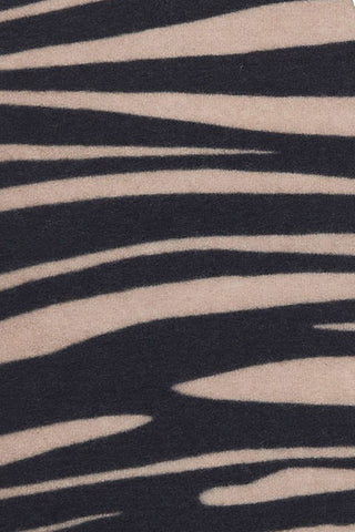Kaschmir-Dreieckstuch Zebra Punk Black Safari Dust | PURSCHOEN