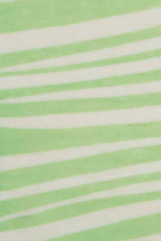 Kaschmir-Dreieckstuch Zebra Punk Powder Lime White | PURSCHOEN